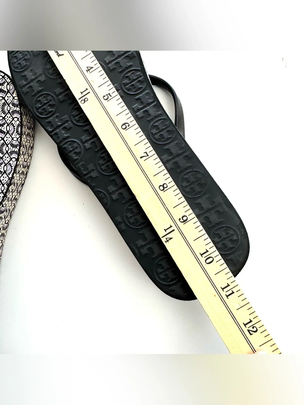Tory Burch Thandie Wedge Flip-flop Thong Sandals Y2K Casual Women’s Sz 10.5-11 - Picture 5 of 7